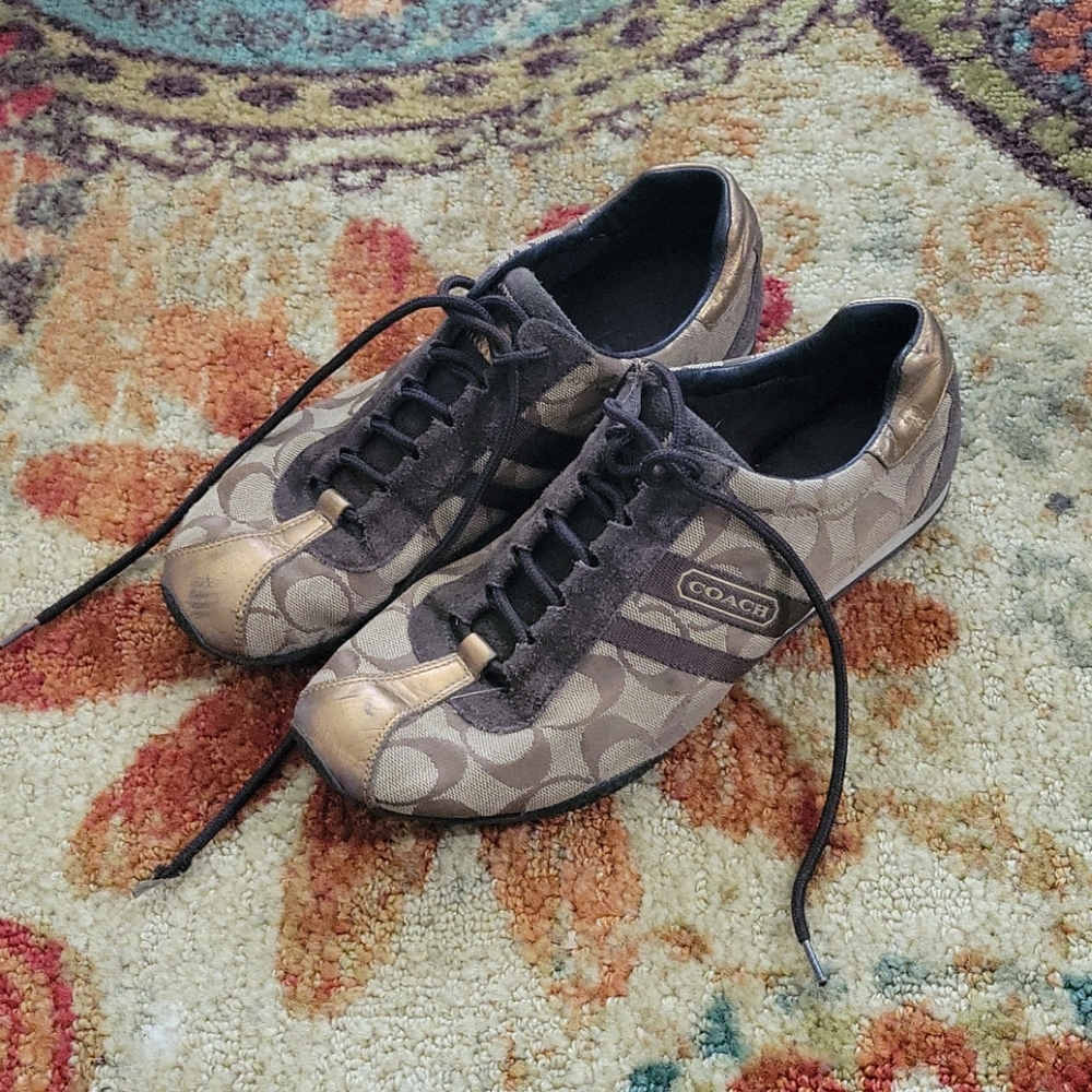 Coach tennis shoes